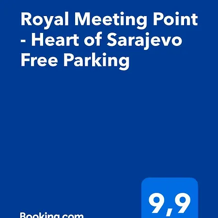 Royal Meeting Point - Heart Of With A View Appartement Sarajevo